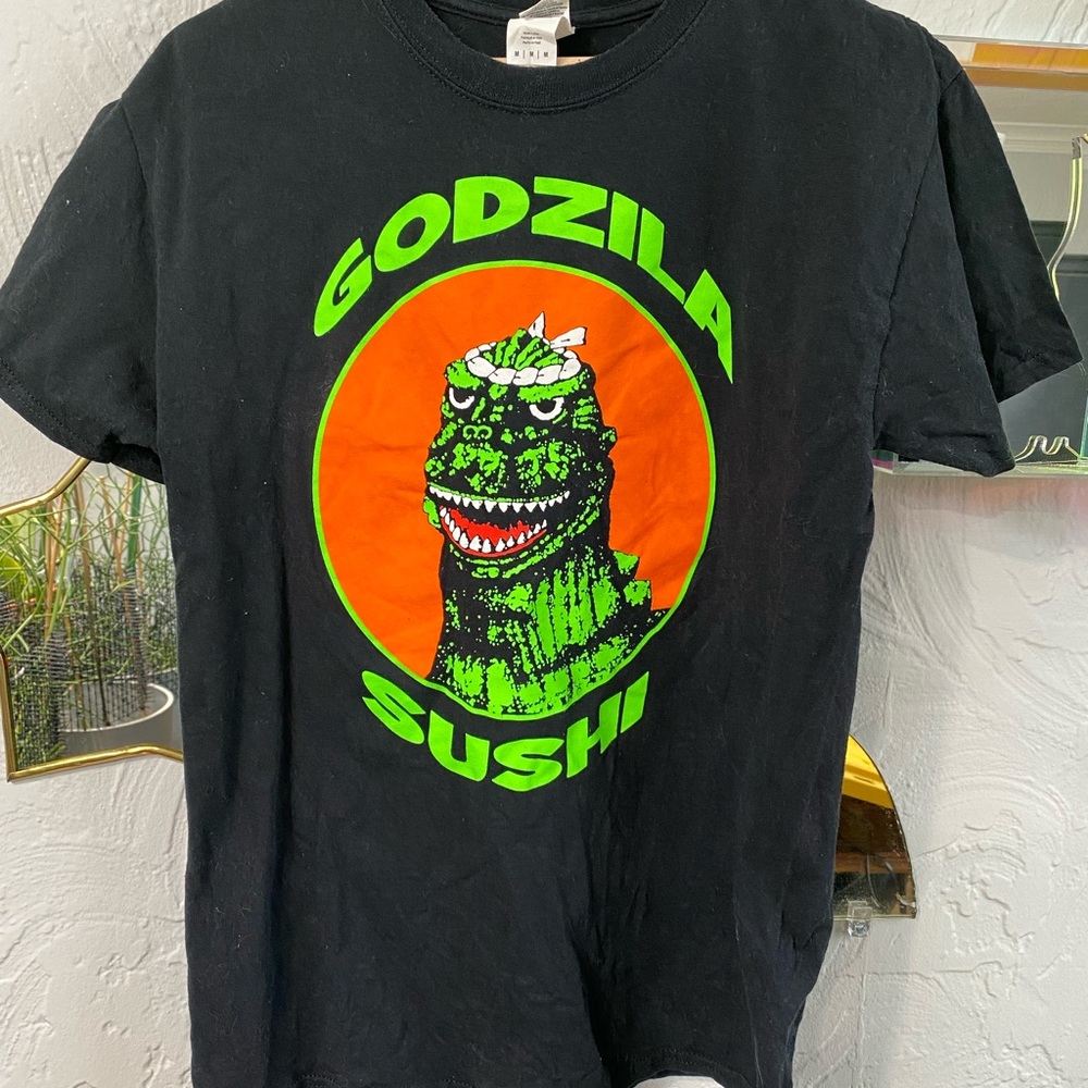Godzilla Sushi tee